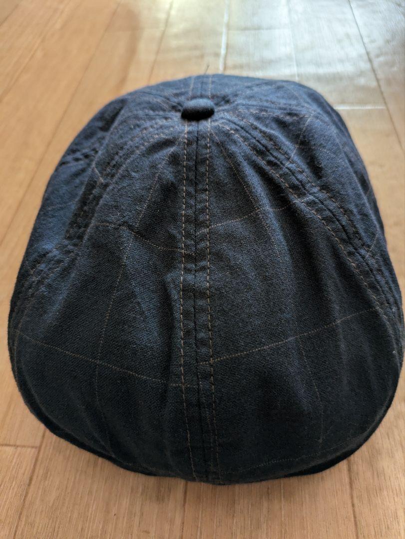 RRL ダークブルー コットン キャスケット