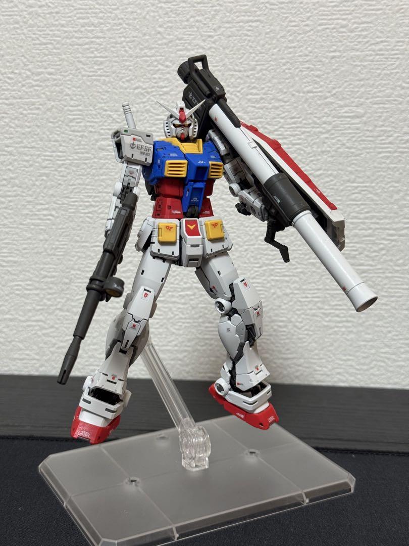 RG ガンダム　Ver.2.0 完成品す