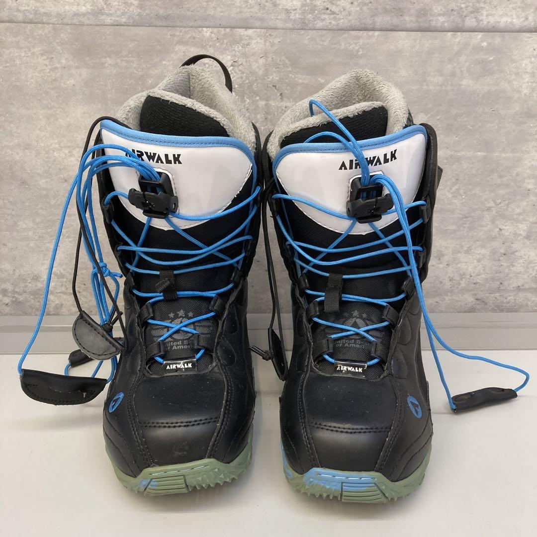 AIRWALK スノーボードブーツ ブラック/ブルーウインタースポーツ 雪山