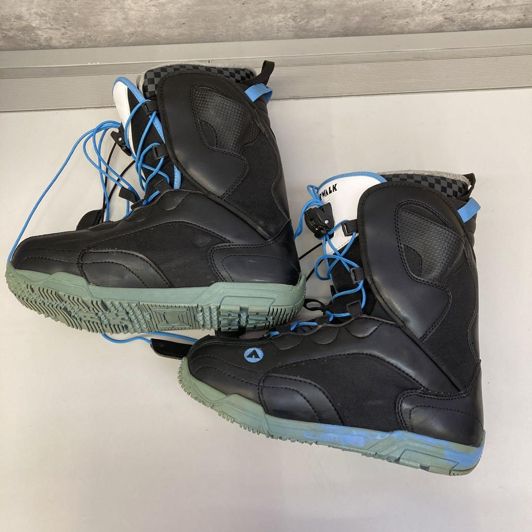 AIRWALK スノーボードブーツ ブラック/ブルーウインタースポーツ 雪山