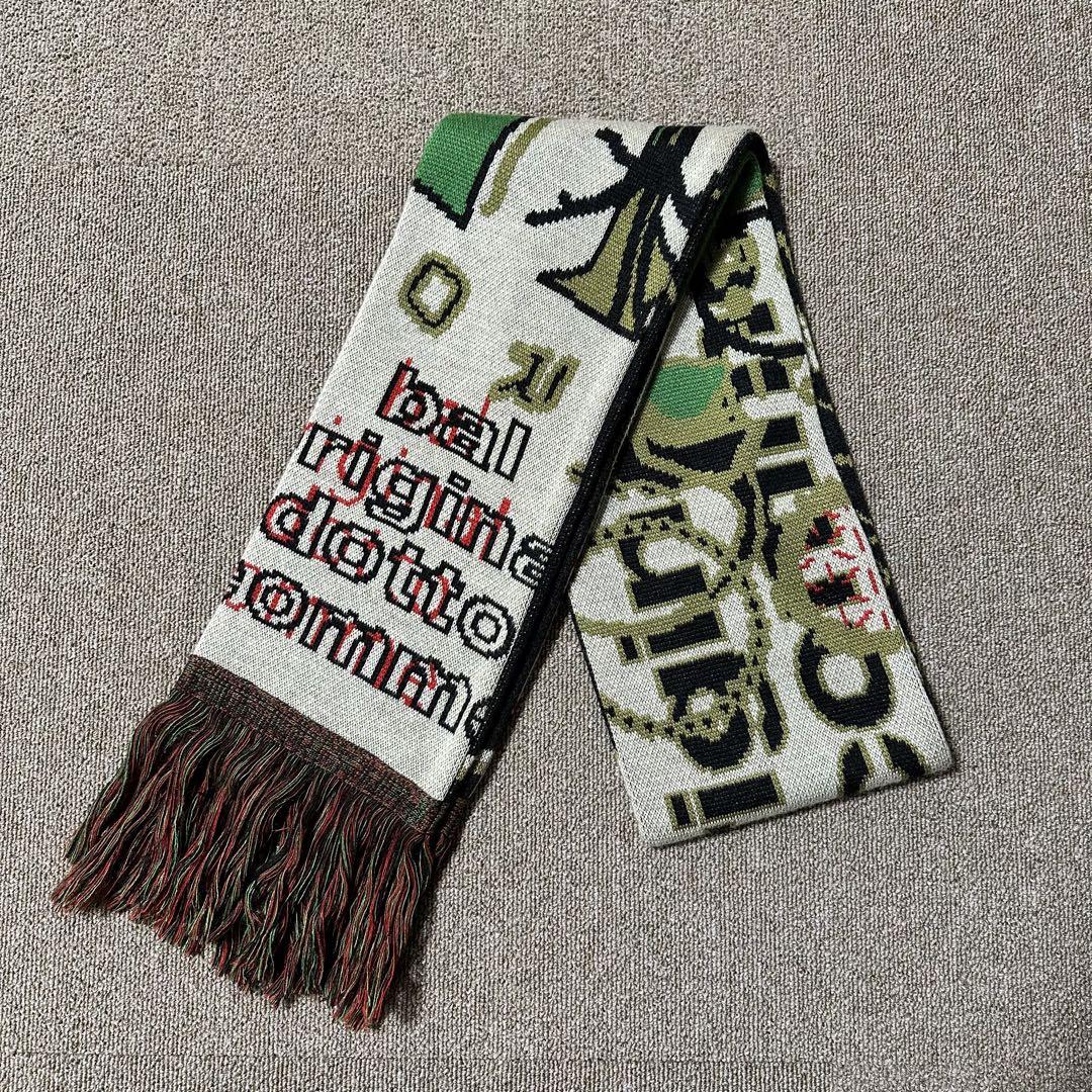 bal original /JACQUARD KNIT SOCCER SCARF - マフラー高 品質