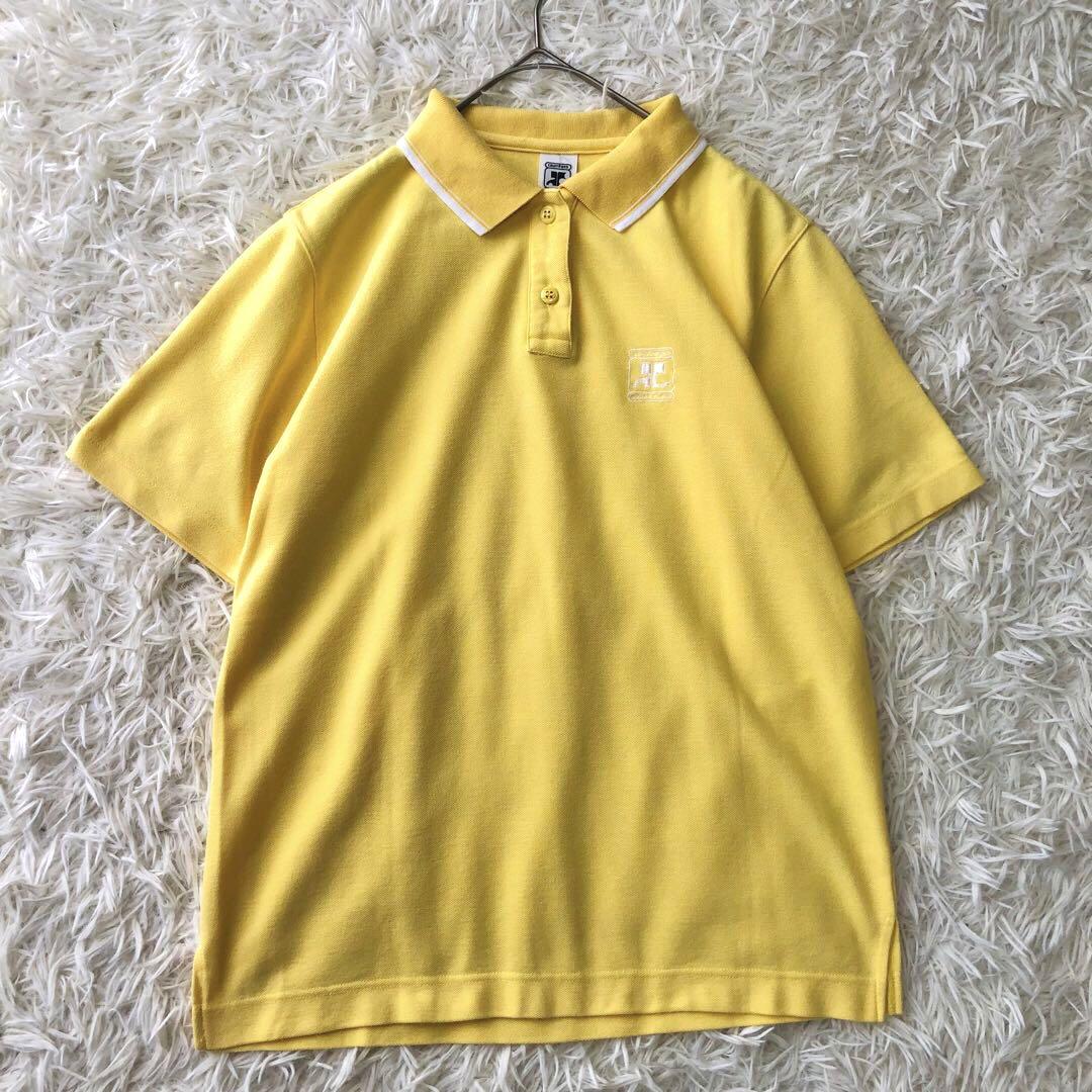 ✨美品✨クレージュcourreges sport ポロシャツ 黄色 Lサイズ