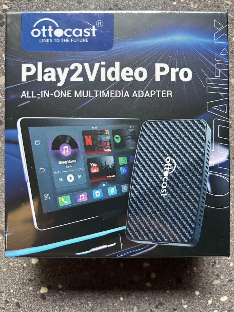 Play2Video Wireless CarPlay/ Android Auto All-in-one Adapter