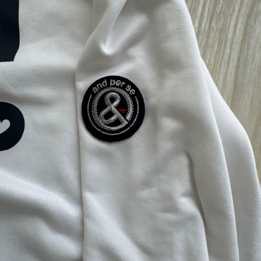 and per se ストライプフード長袖シャツ and per se ストライプフード長袖シャツ