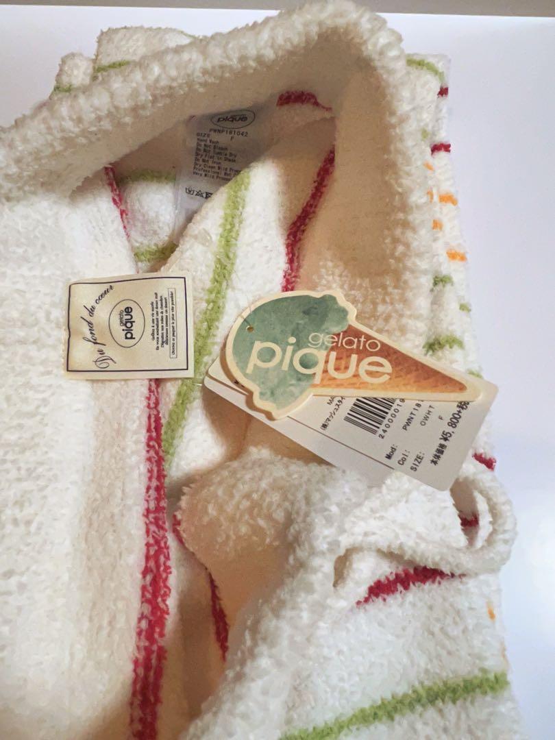 【新品未使用】上下セット★gelato pique ハンバーガー柄 ルームウェア