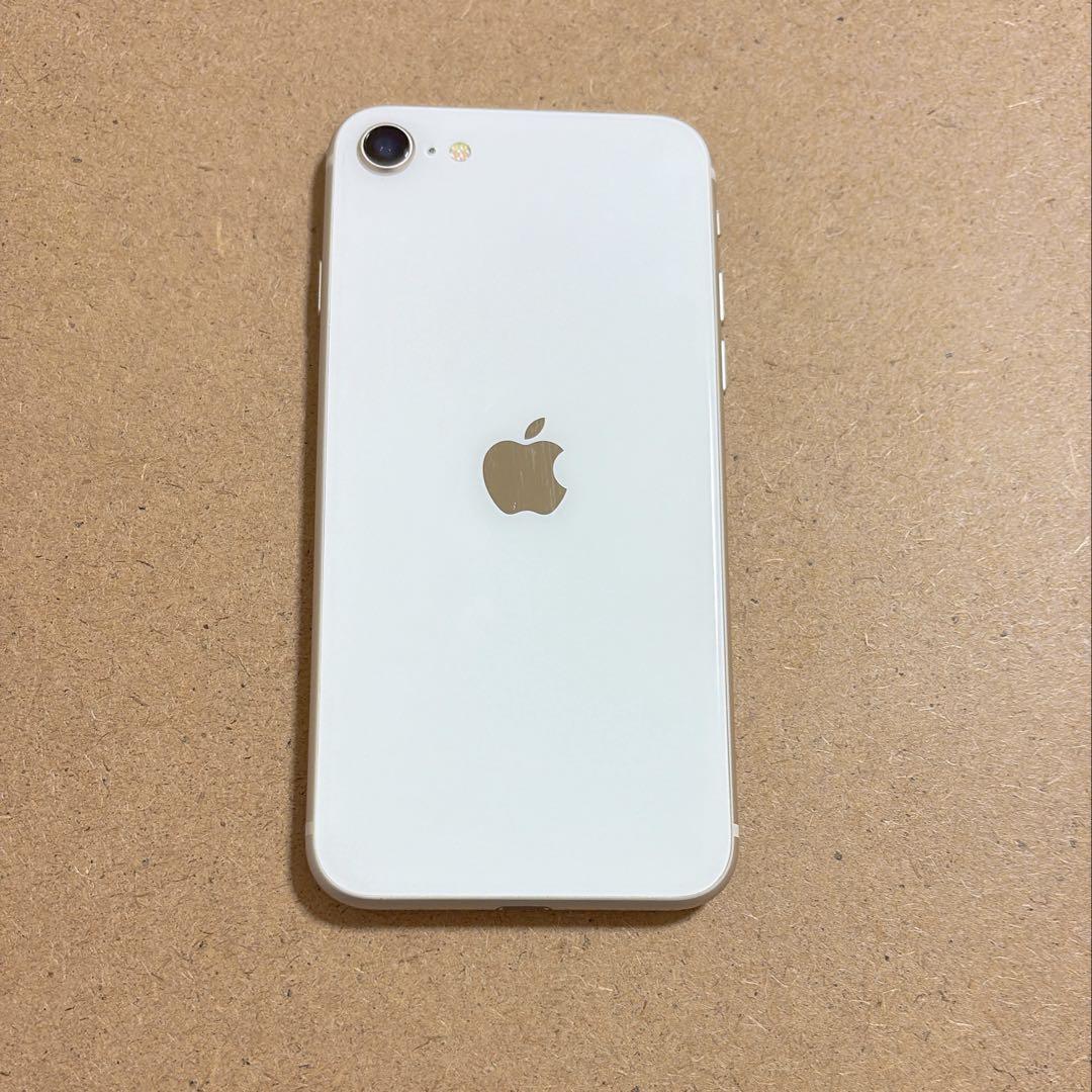 専用　 Apple iPhone SE (第3世代) 64GB ホワイト　美品 ムスビー｜中古 Appleストア版 SIMフリー iPhoneSE 第3世代 64GB