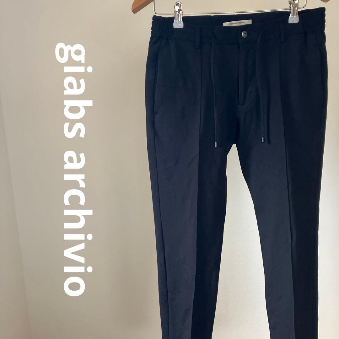 giab'sARCHIVIO マサッチョ 永久クリース ストレッチ　46