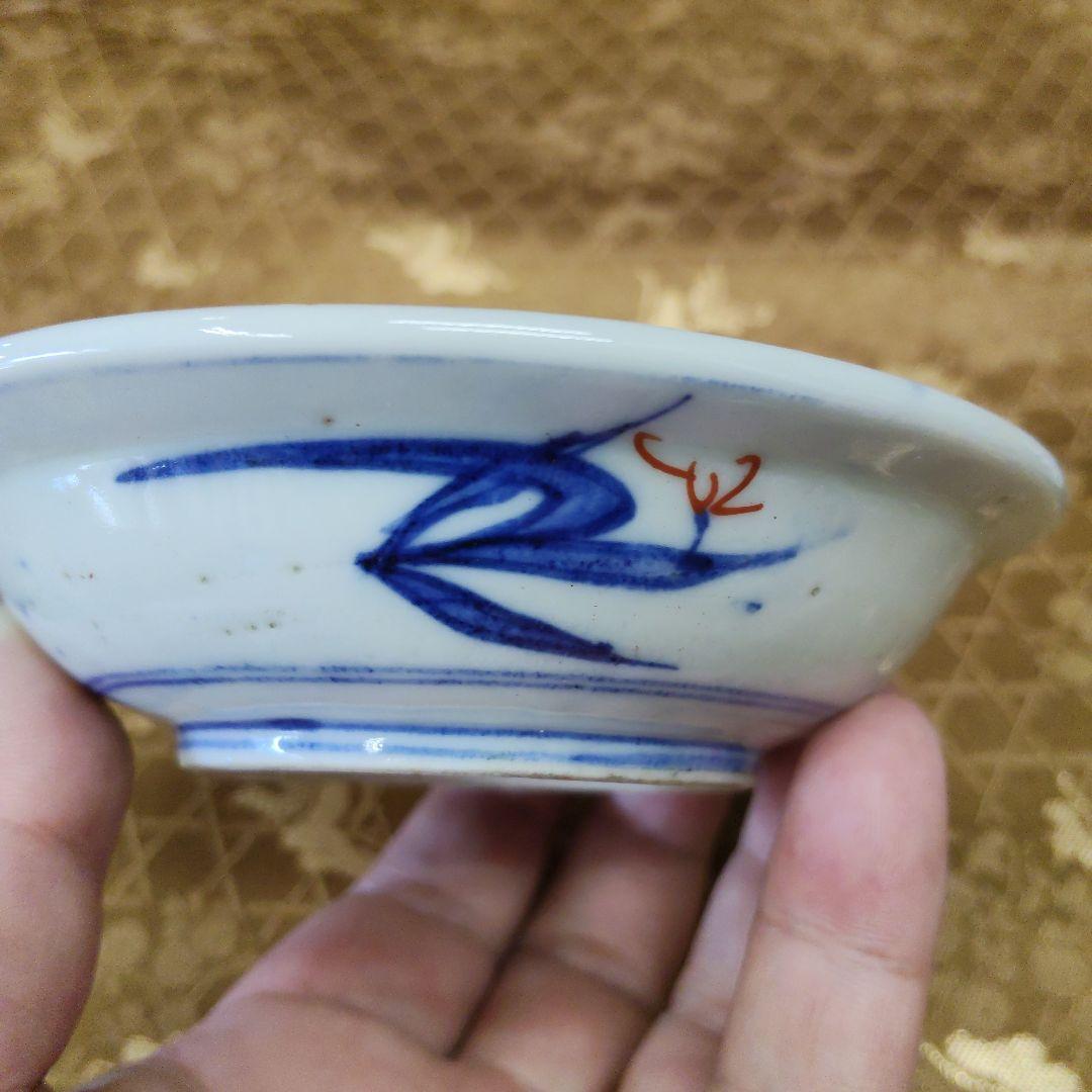 ① 大聖寺伊万里 古伊万里 伊万里 豆皿 江戸期 5客 色絵 - メルカリ