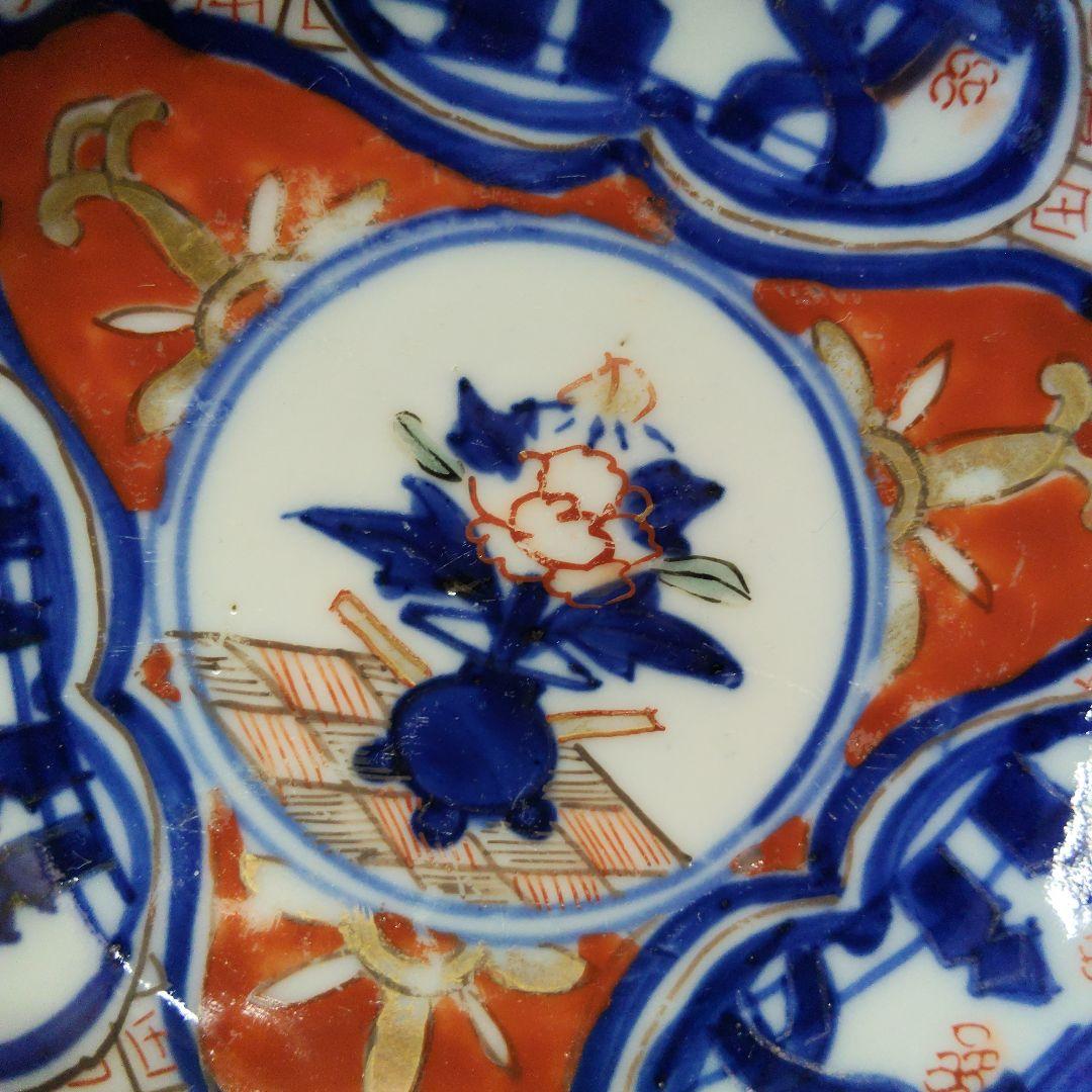 ① 大聖寺伊万里 古伊万里 伊万里 豆皿 江戸期 5客 色絵 - メルカリ