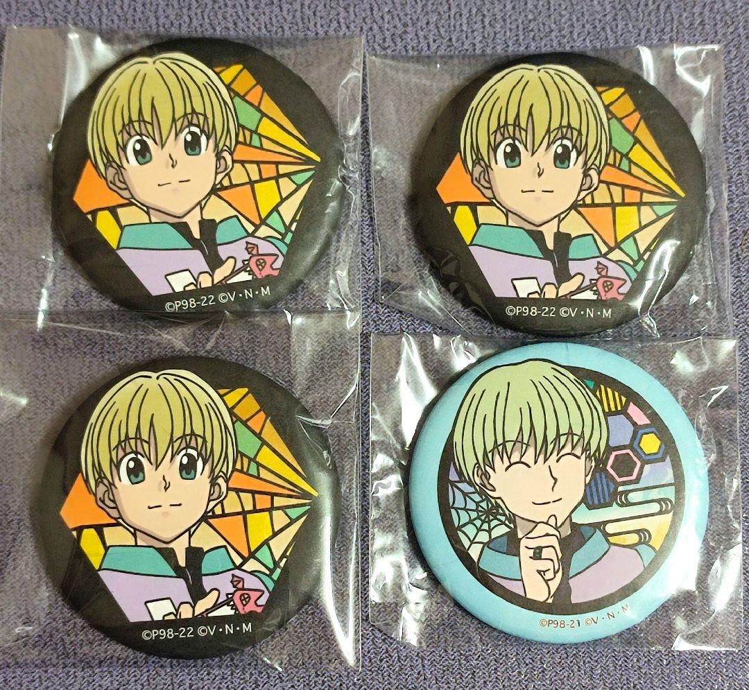 【現品限り一斉値下げ！】 HUNTER×HUNTER シャルナーク 和紙缶バッジ セット - メルカリ ピンズ・ピンバッジ・缶バッジ