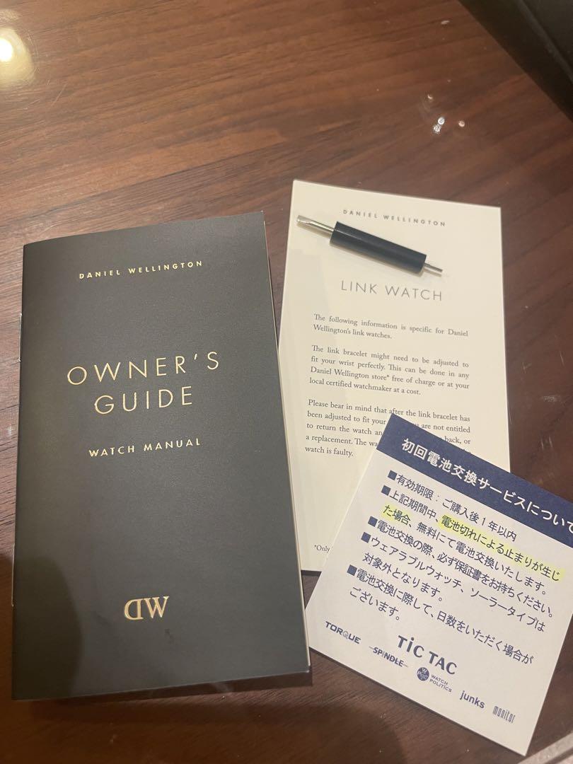 ダニエルウェリントン 美品　クアドロ メルローズ