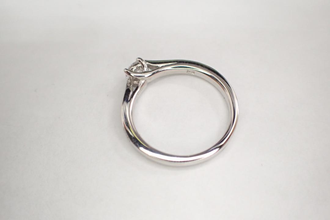 15/美品 ラザールダイヤモンド Pt950 ダイヤ0.22ct リング 指輪
