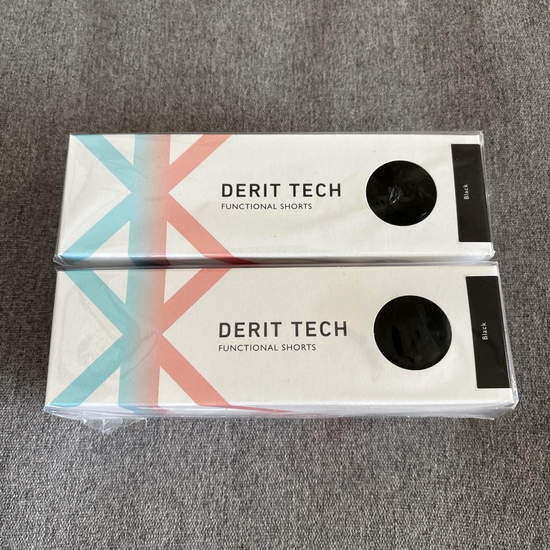 ★新品★ 女性用 DERIT TECH（デリットテック）ブラック Mサイズ 2枚 女性用 DERIT TECH（デリットテック）ブラック Mサイズ2枚セット
