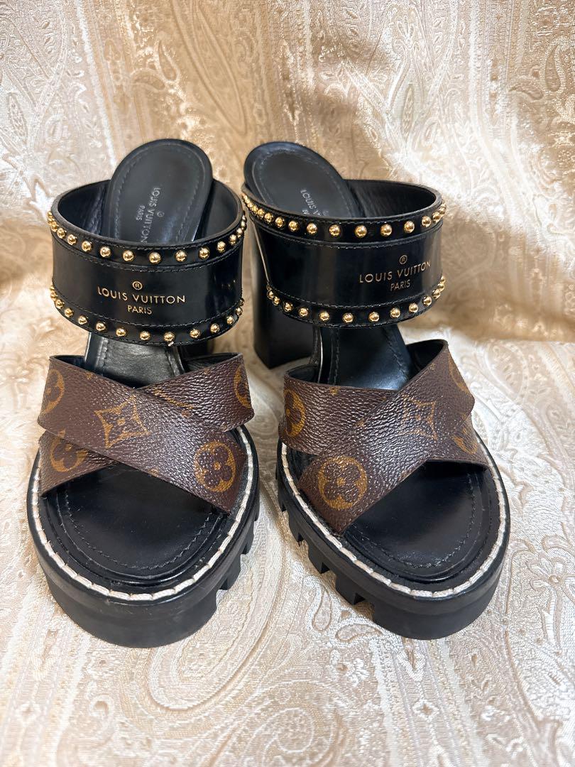 LOUIS VUITTON スタートレイル　サンダル ルイヴィトン スタートレイル サンダル37 - メルカリ