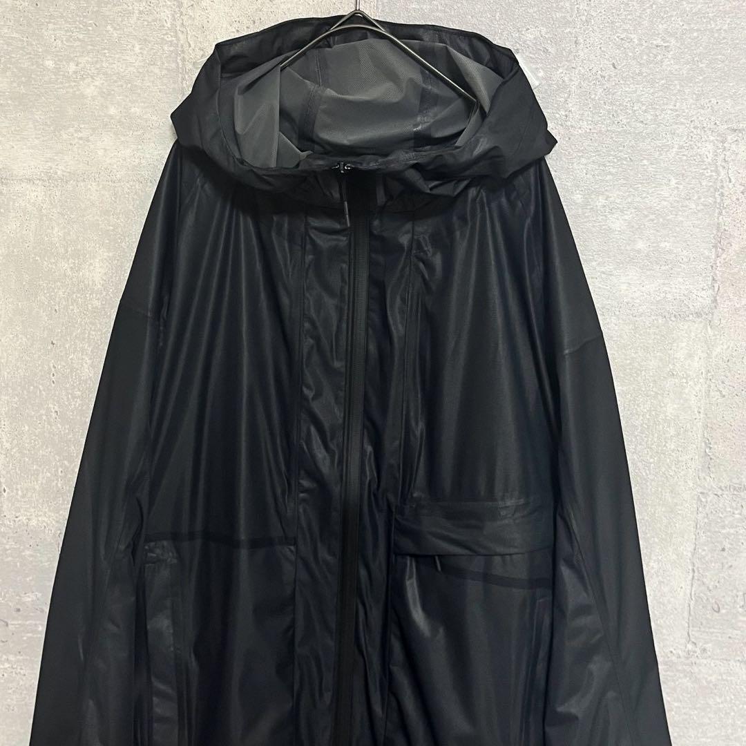 【美品】Y-3 バッグプリント 2way ナイロン コート ロング