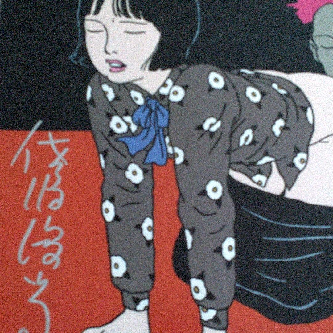 最新発見 最終値下げ!佐伯俊男 古書ビビビ限定ポスター 直筆サイン入り 特殊部隊 Ag 額付き 私の愛しい女たち F6-082711 油絵 ) 青緑+金色の枠 ( 絵画/タペストリ