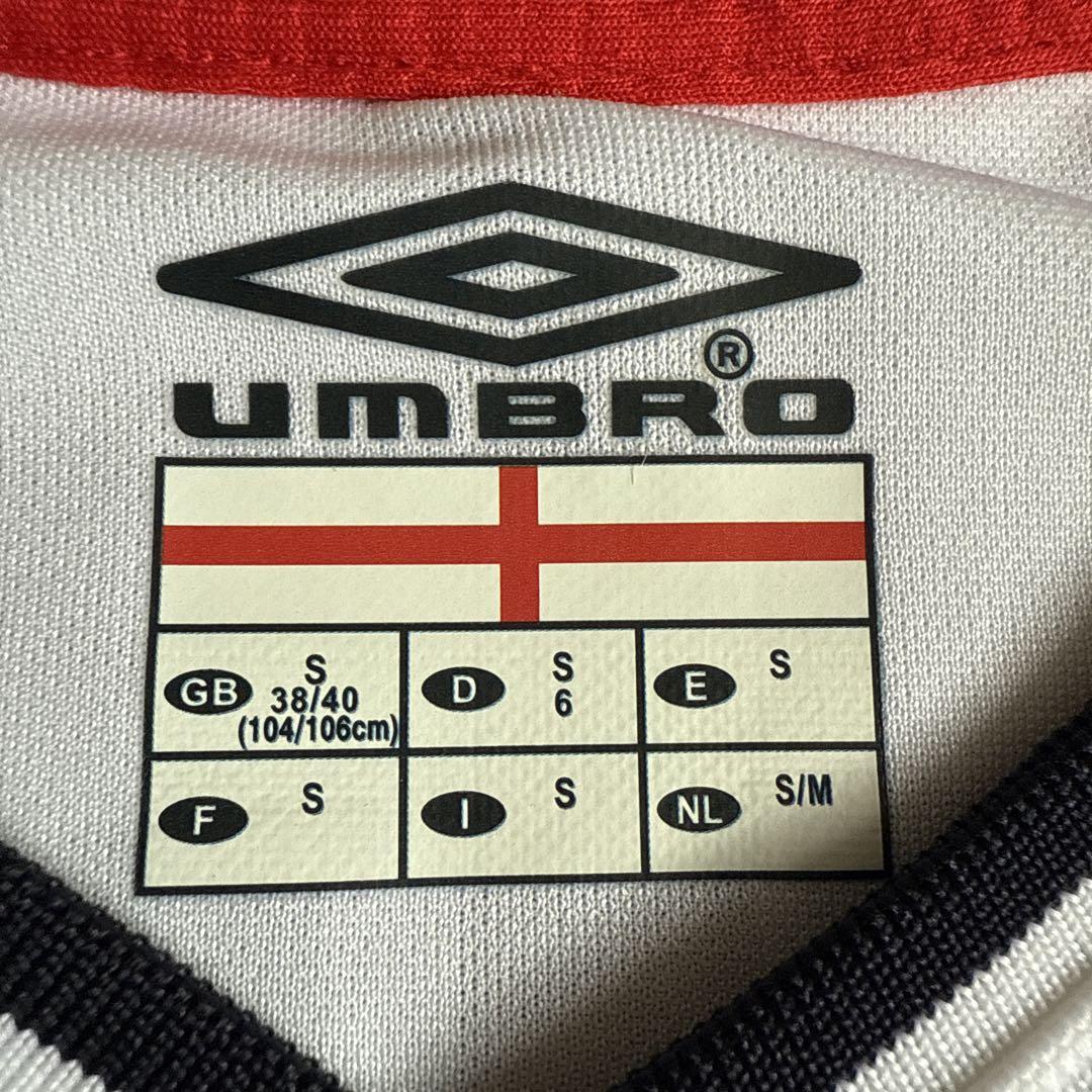 UMBRO アンブロ　サッカー　イングランド代表　ベッカム　ユニフォーム