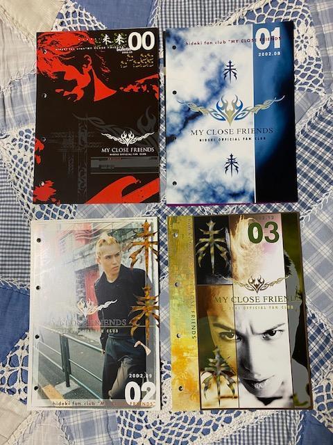 SIAM SHADE　栄喜　未来　HIDEKI ファイル · FC会報誌　等