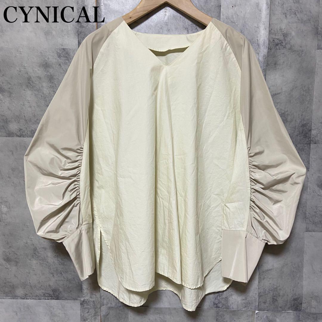 【CYNICAL】ギャザースリーブプルオーバー サイズ02