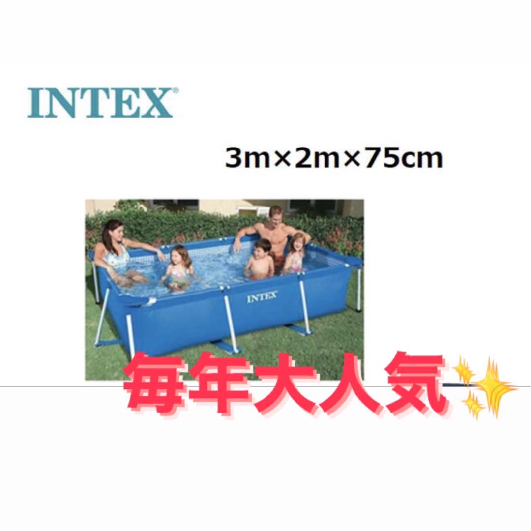 格安通販 INTEX 大型フレームプール bArVG-m81289071749 日本製在庫