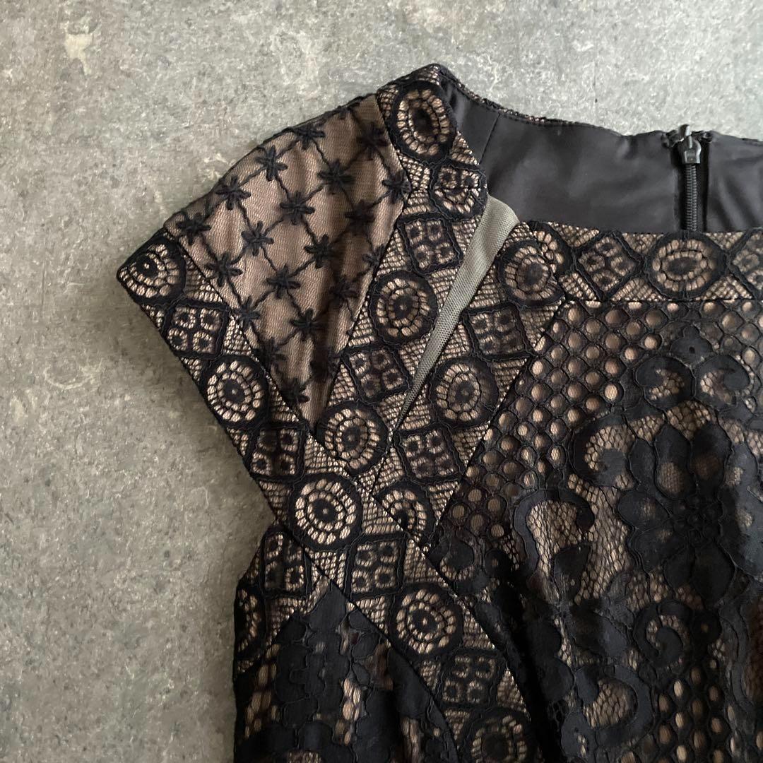 72 タダシショージ TADASHISHOJI 花柄 レース ワンピース ドレス 72 タダシショージ TADASHISHOJI 花柄 レース ワンピース ドレス