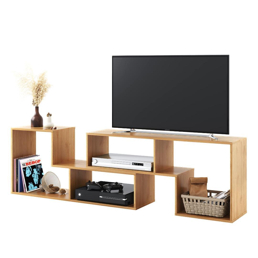 どんなお部屋にも合わせれる　テレビ台　ラック　ボード　伸縮性
