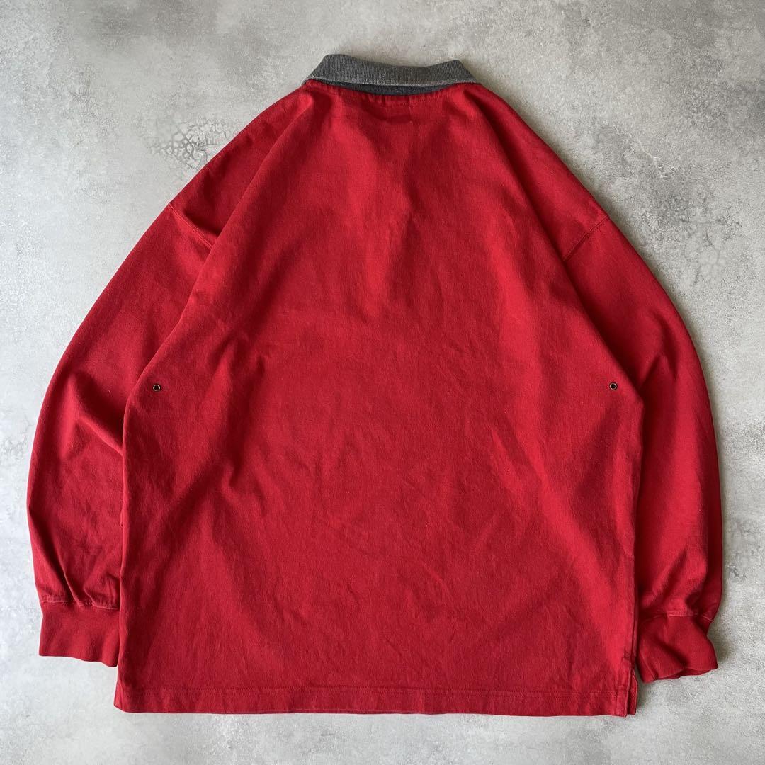 OLD GAP オールドギャップ ハーフジップ ポロシャツ スウェット