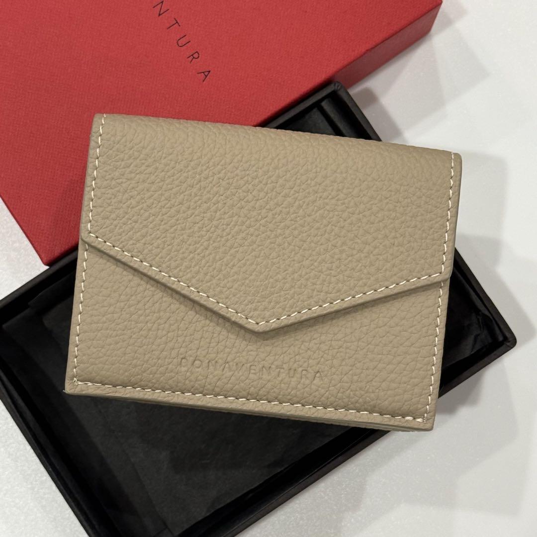 ⭐️未使用級⭐️　ボナベンチュラ　コンパクトウォレット　三つ折り財布　レザー