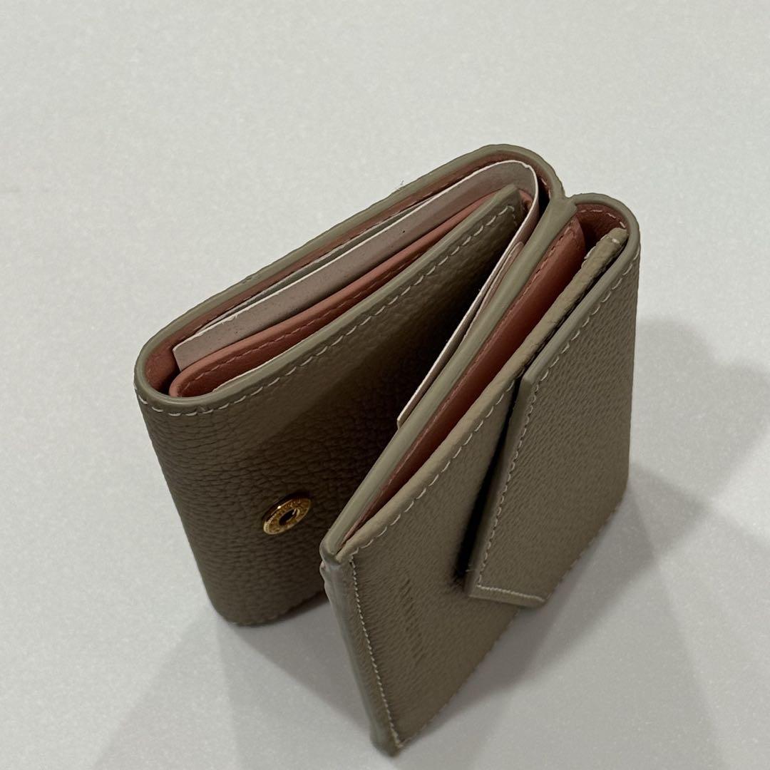 ⭐️未使用級⭐️　ボナベンチュラ　コンパクトウォレット　三つ折り財布　レザー
