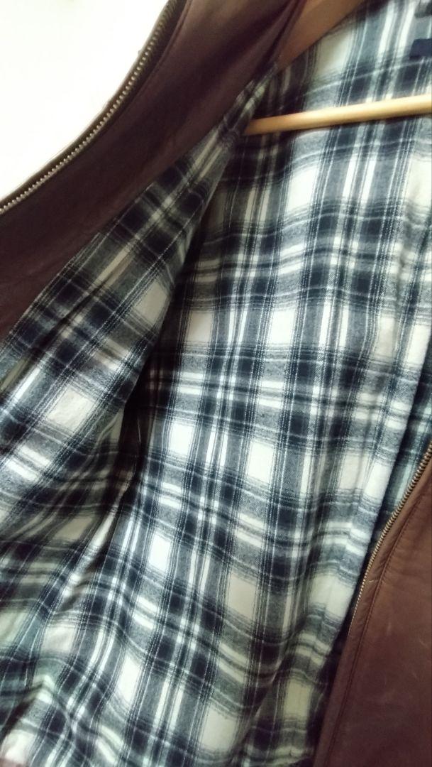 R NEWBOLD レザー シングルライダースジャケット XL