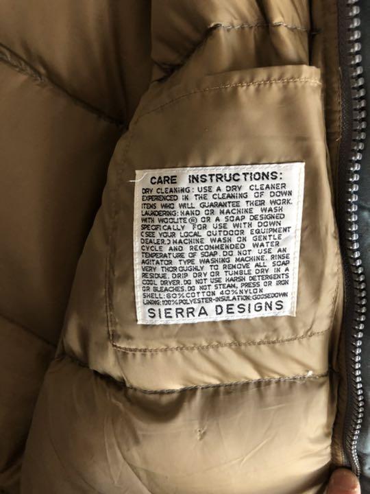 SIERRA シエラデザイン ダウンジャケット BD7LX-m81297273283 DESIGN シェラデザイン 安い正規品