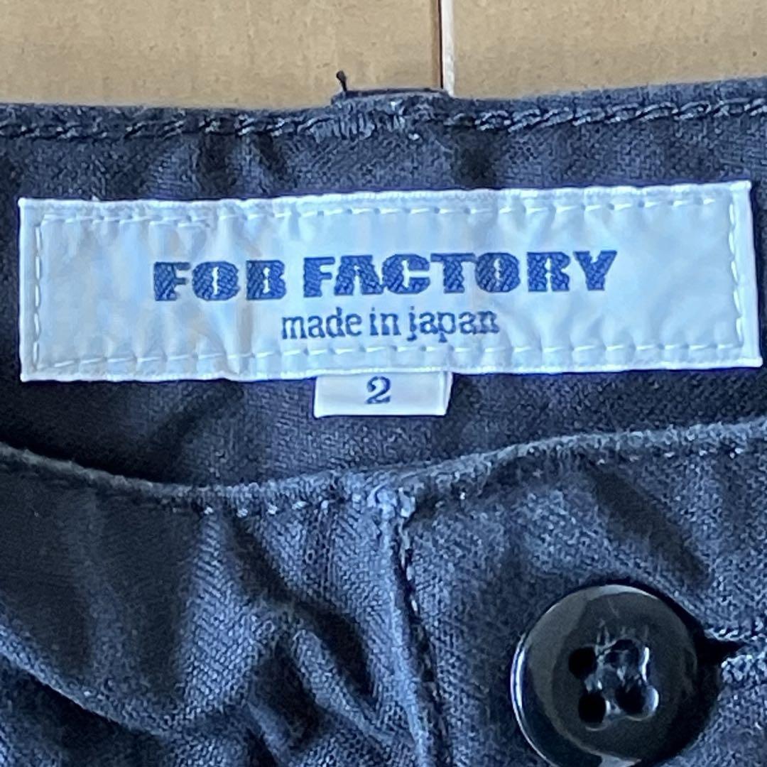 FOB FACTORY ベイカーパンツ（黒）