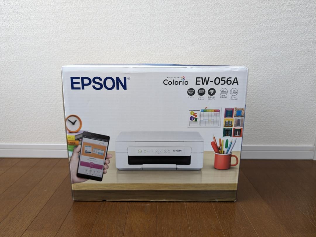 新品　EW-056A　エプソン インクジェットプリンター　EPSON　インクなし