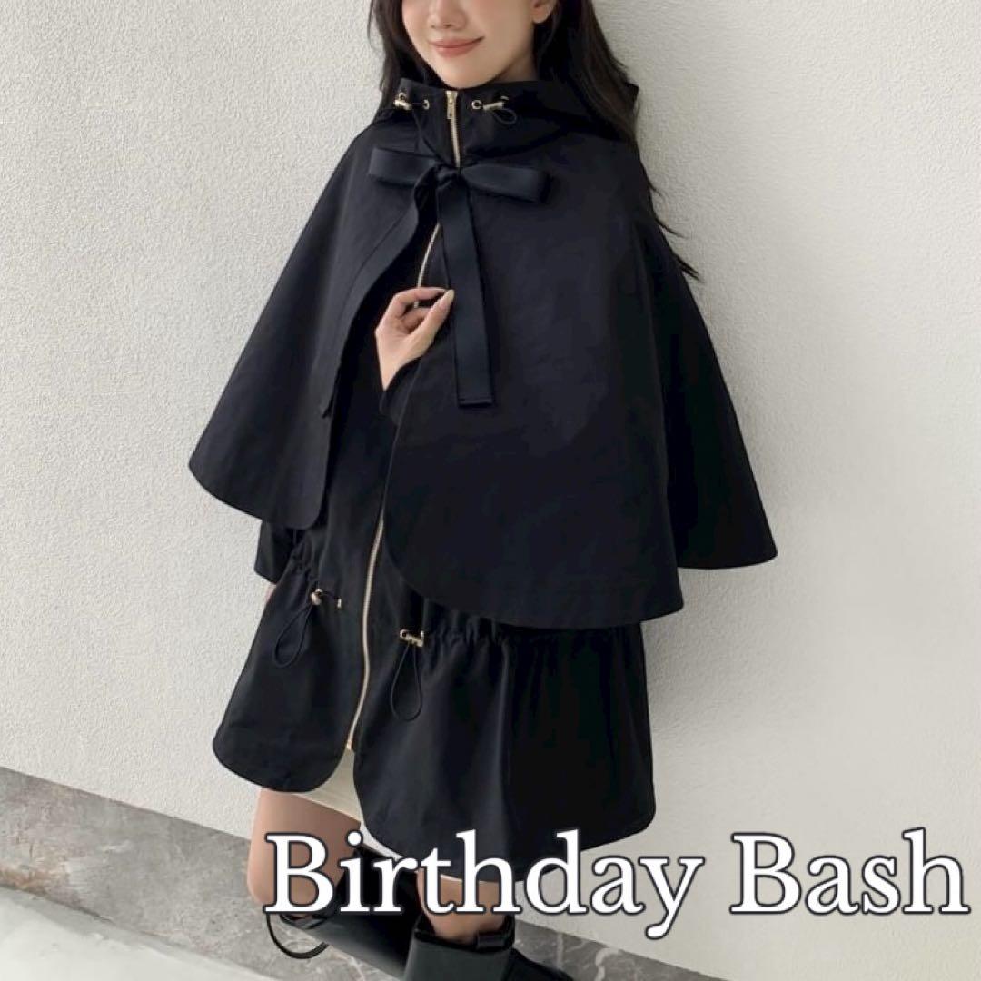birthday bash バースデーバッシュ BB 3WAY CAPECOAT SIZE Birthday Bash