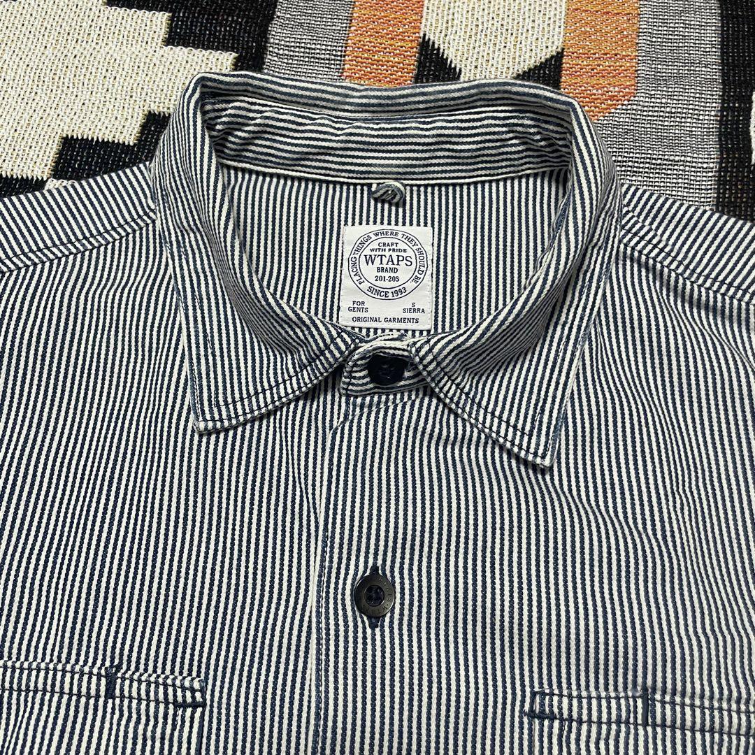 【WTAPS】17SS UNION SS SHIRT.HICKORYSTRIPE