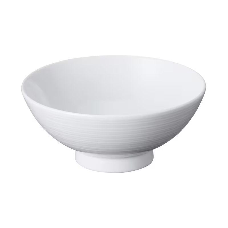 無印良品白磁めし茶碗・大 約直径１２．５×高さ５．５ｃｍ5セット