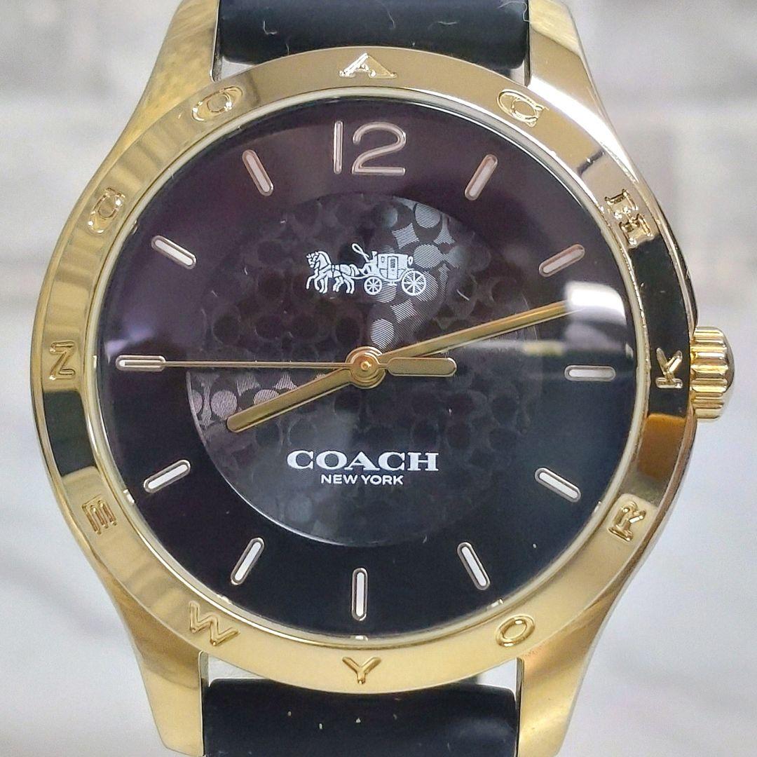COACH コーチ マディシグネチャー レディースウォッチ 稼働品