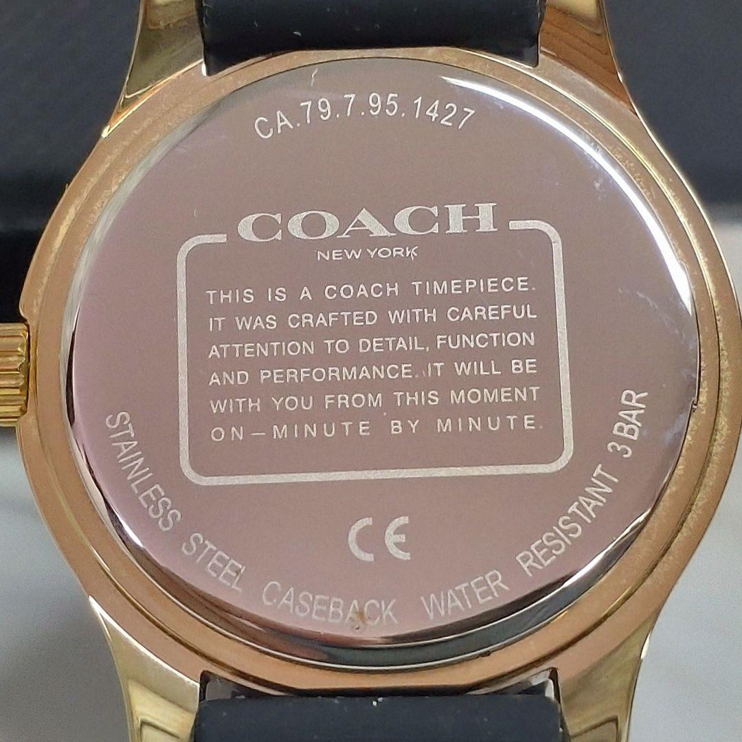 COACH コーチ マディシグネチャー レディースウォッチ 稼働品