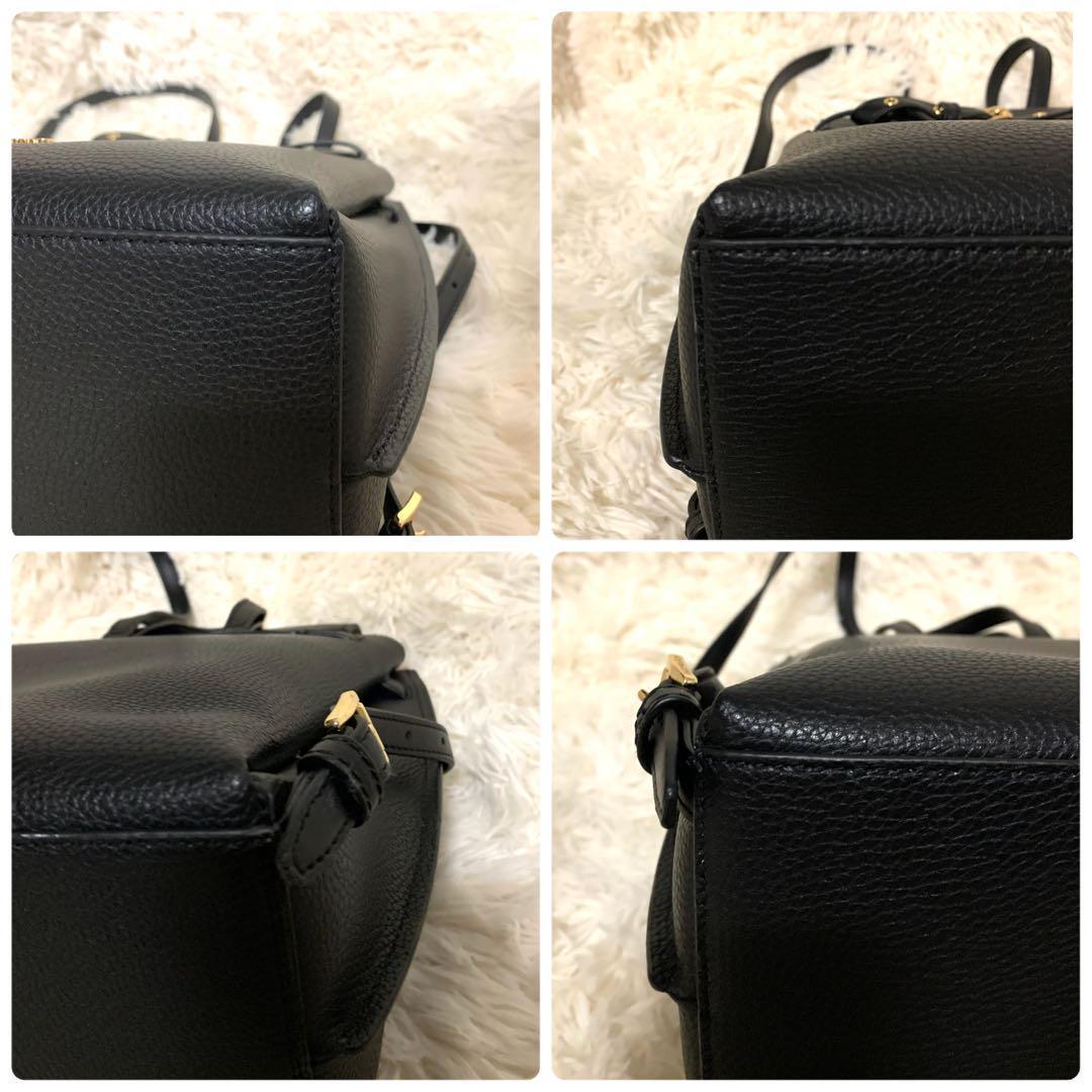 上品なスタイル 未使用級✨マイケルコース リュック エミリア オールレザー バッグ