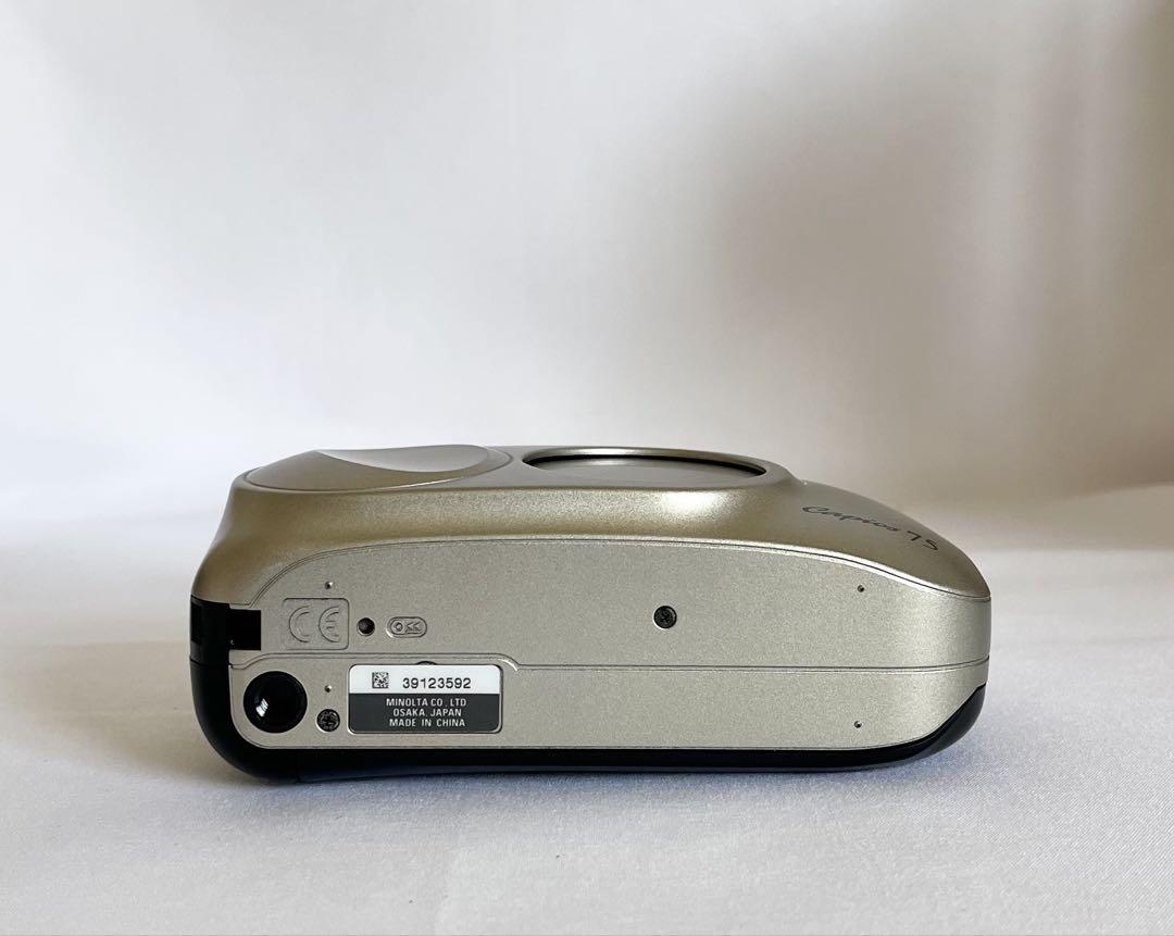 【完動品】MINOLTA Capios 75 フィルムカメラ 動作確認済み