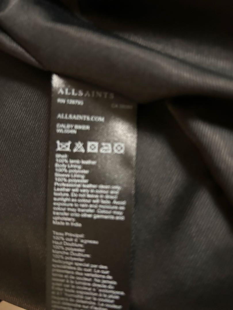 オールセインツ ALLSAINTS おしゃれ！羊革ジャケット