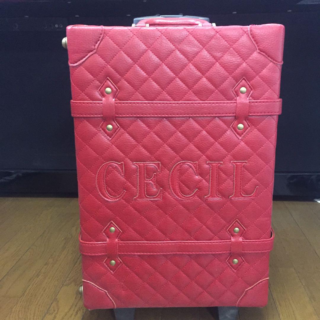 セシルマクビー 新品キャリーバッグ