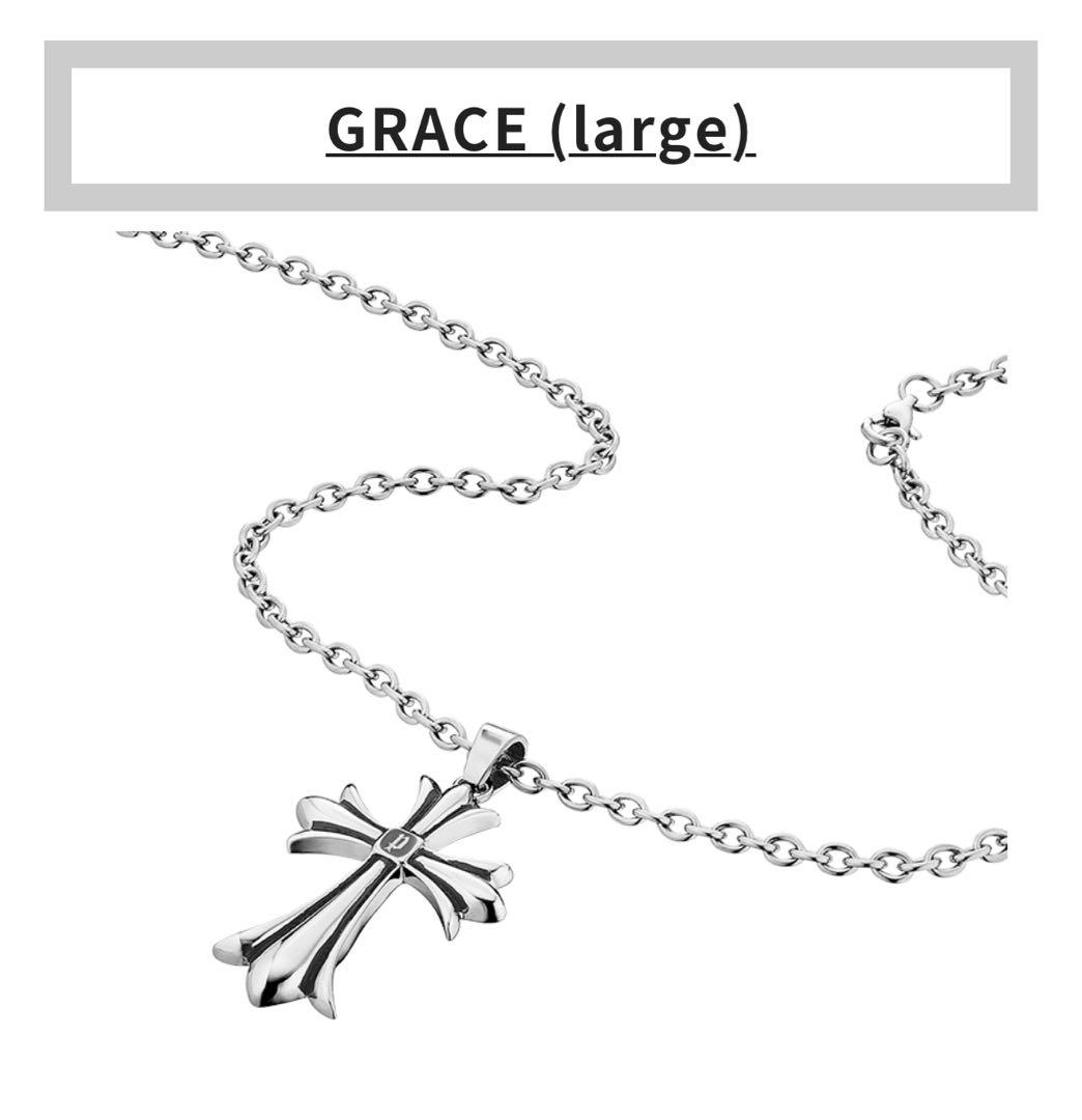 新品未使用 POLICE クロスネックレス GRACE large 十字架