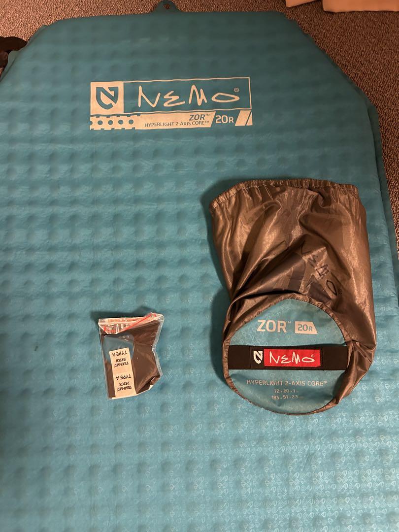 NEMO ZOR 20R スリーピングマット