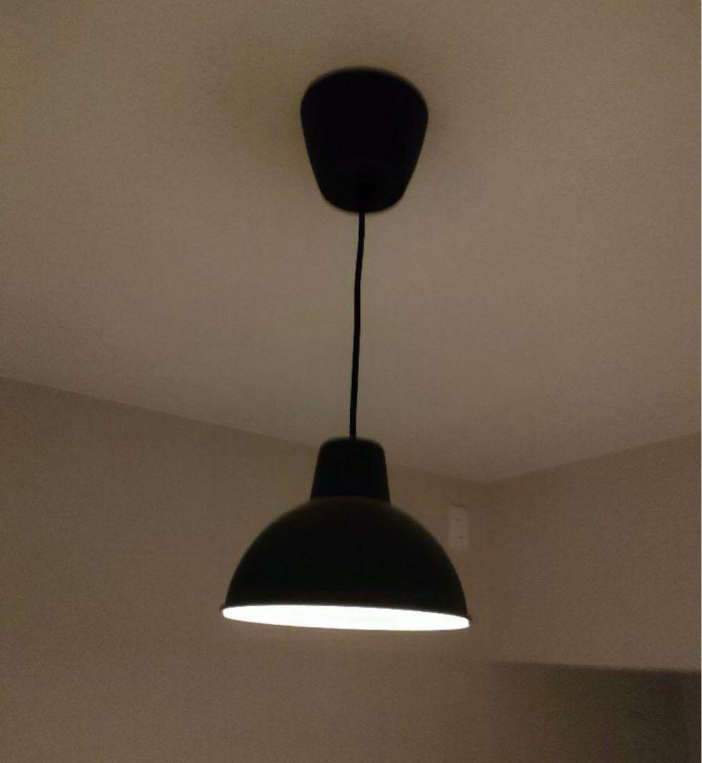 イケア IKEA ペンダントライト ランプ LED電球付き
