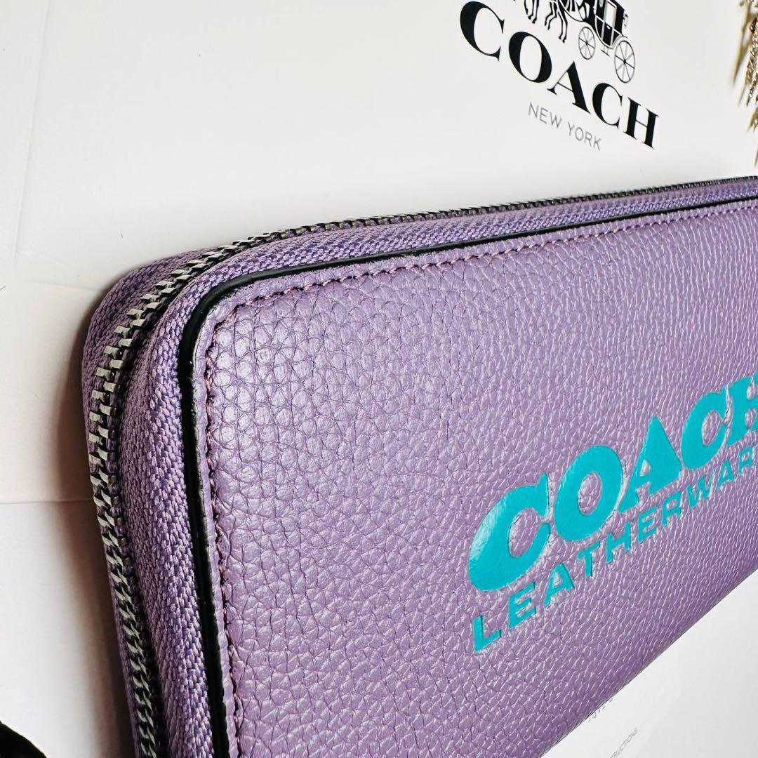 ★おしゃれ！送料関税込★COACH GRAND パープル レディース コーチ COACH 財布 （パープル） -ファッション通販 FASHION WALKER
