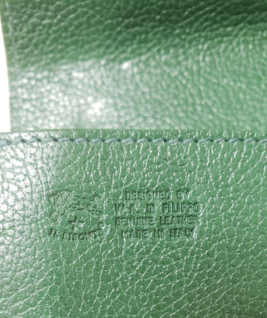 【良品】イルビゾンテ IL BISONTE 長財布 緑