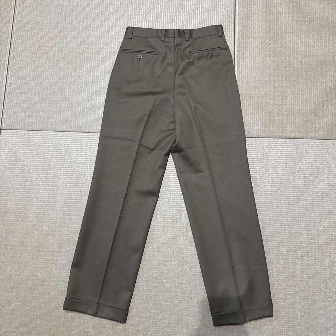 90s Yves Saint Laurent タック入りウールスラックス