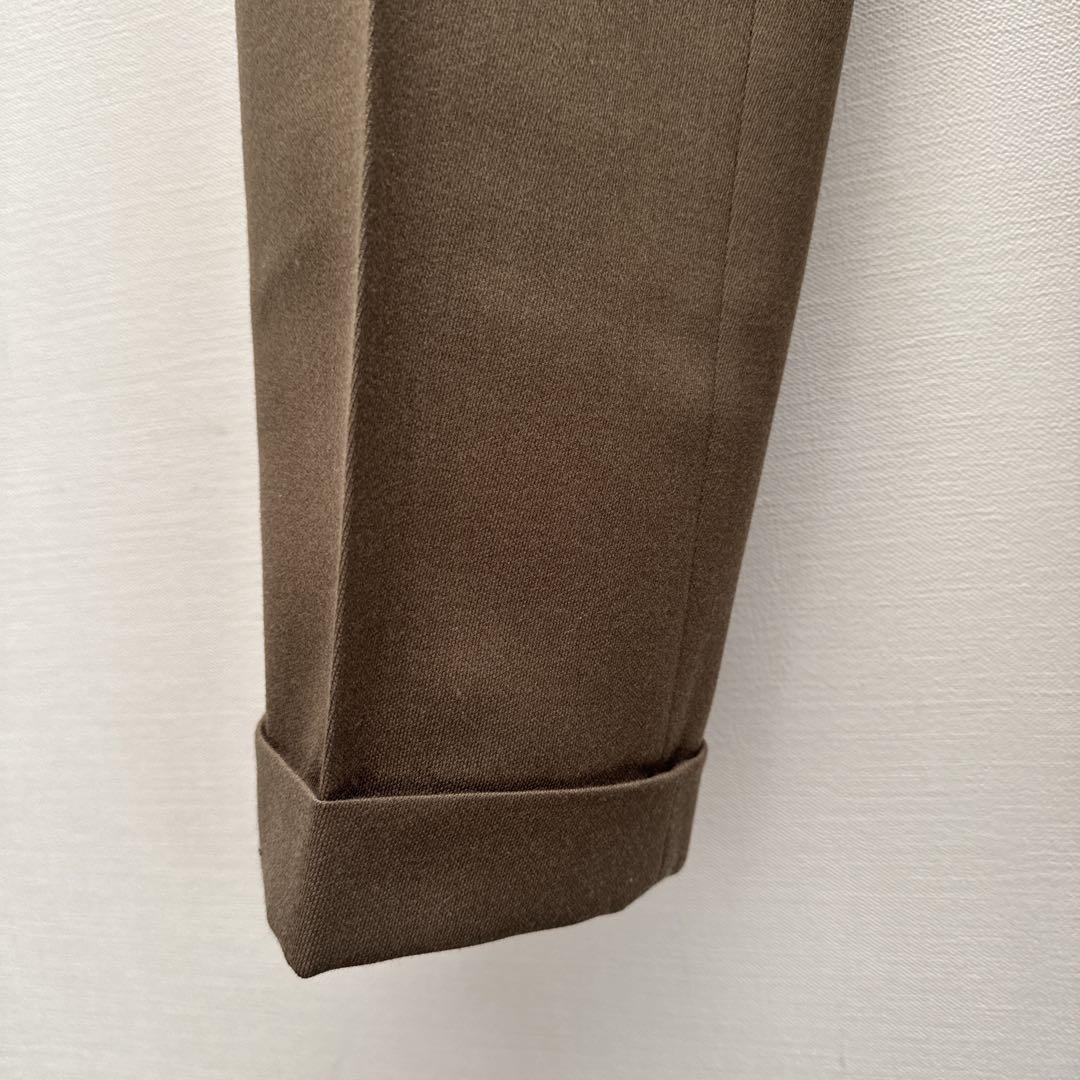 90s Yves Saint Laurent タック入りウールスラックス