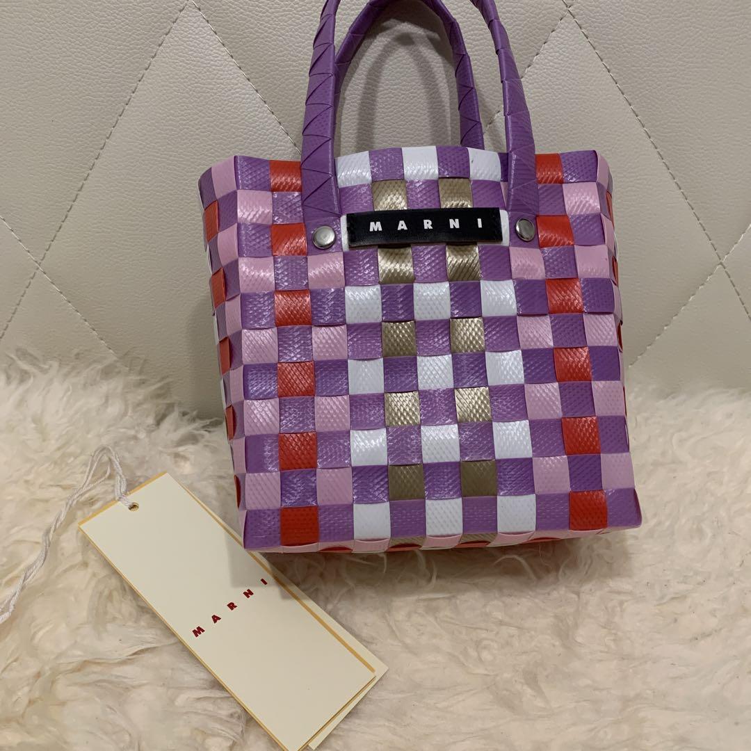 【MARNI】マルニ ハンドバッグ かごバッグ